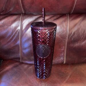 Starbucks Venti Merlot Jeweled Christmas Tumbler BRAND NEW